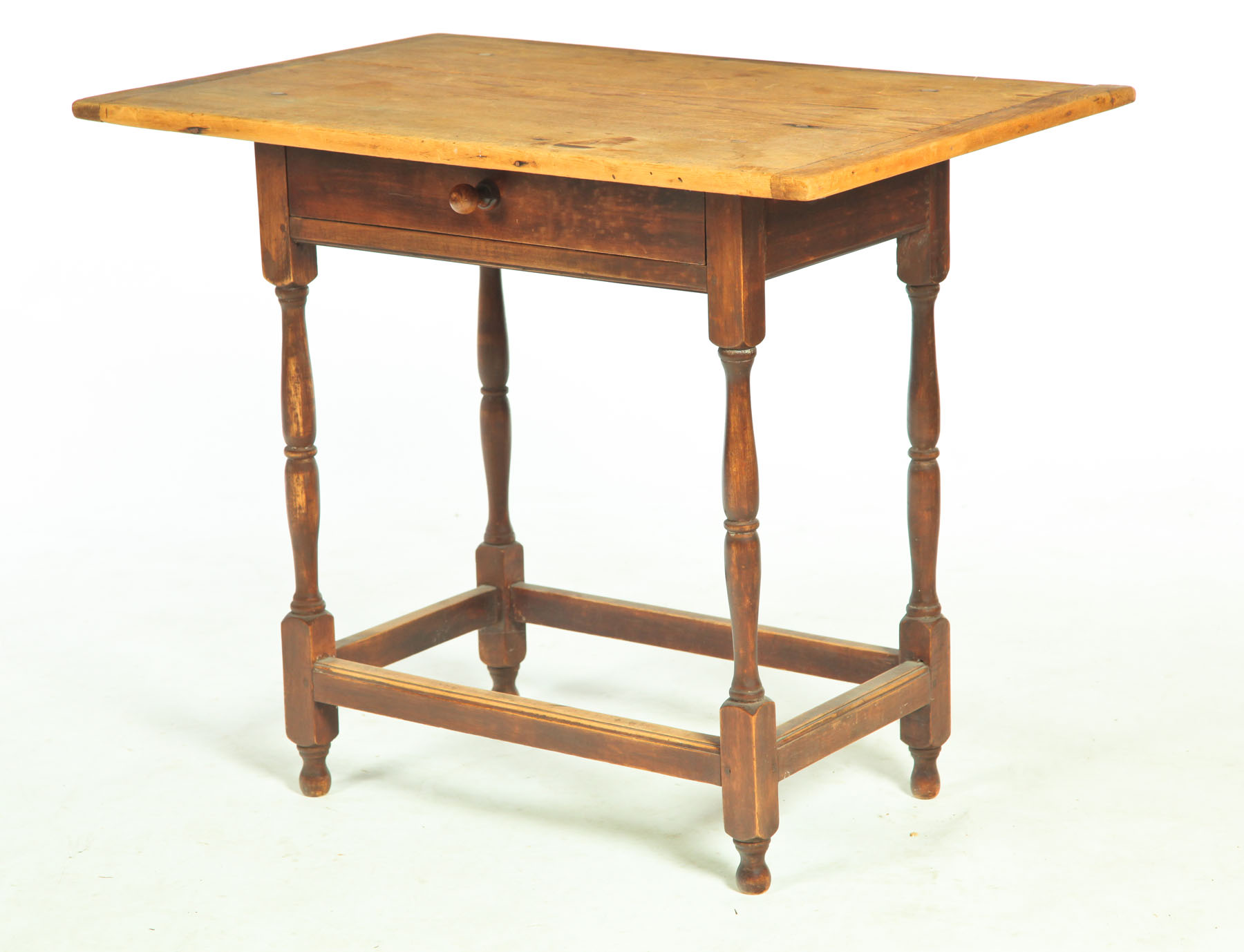 Appraisal: QUEEN ANNE TAVERN TABLE American th century birch and pine