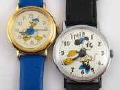 Appraisal: A Mini Mouse wrist watch together with a Walt Disney