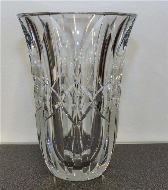 Appraisal: Sale Lot A St Louis Cut Glass Vase Height inches