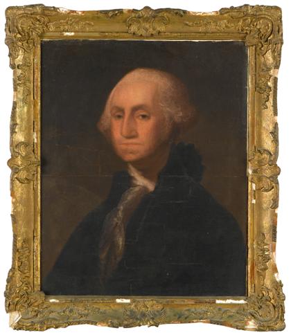 Appraisal: Attributed to James K Frothingham - portrait of george washington