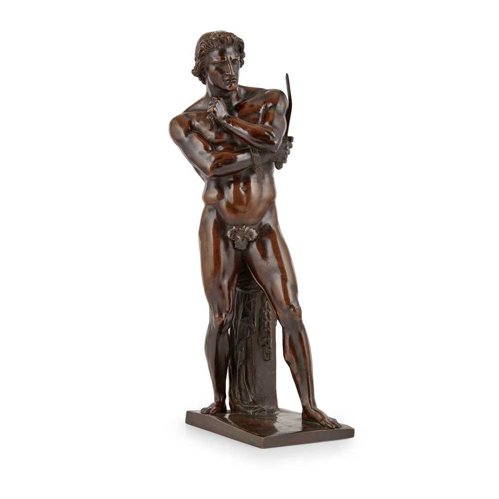 Appraisal: DENIS FOYATIER FRENCH - SPARTACUS bronze medium brown patina signed