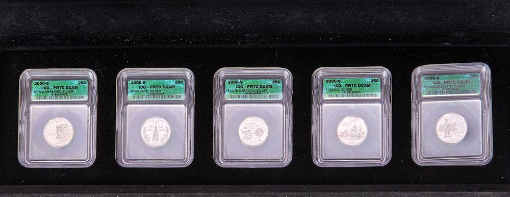 Appraisal: -S ICG PR DCAM STATE QUARTER SET -S ICG PR