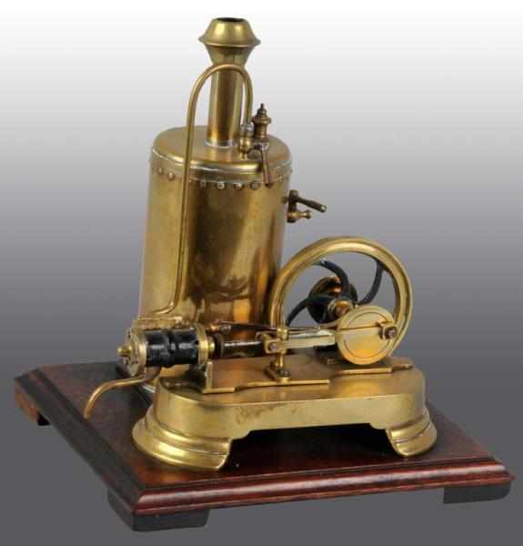 Appraisal: Radiguet All Brass Steam Engine Description This toy has a