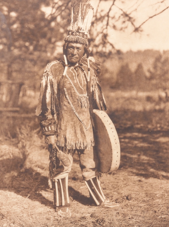 Appraisal: EDWARD CURTIS PHOTOGRAVURE OF A KLAMATH From Copyright Photograph by