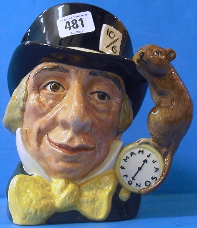 Appraisal: Royal Doulton Large Character Jug Mad Hatter D specially comissioned