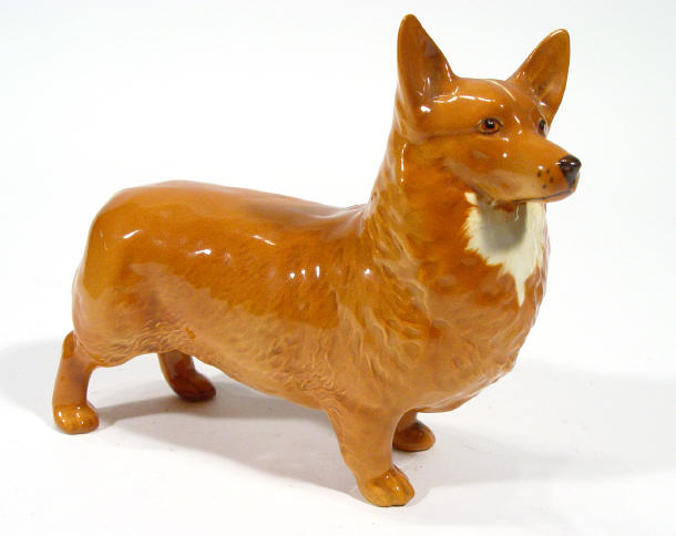 Appraisal: Hand painted Beswick Corgi dog factory marks to underside cm