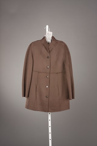 Appraisal: Chado brown cashmere jacket with drop raglan sleeves with cut-outs