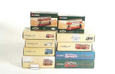 Appraisal: Corgi Classics Tram and Bus Models - Tramway Classics include