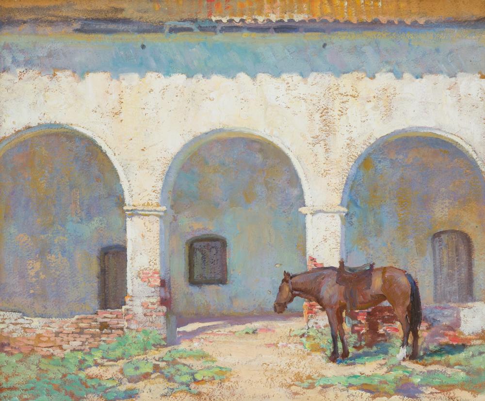 Appraisal: ALSON SKINNER CLARK American - Arches San Juan Capistrano ca