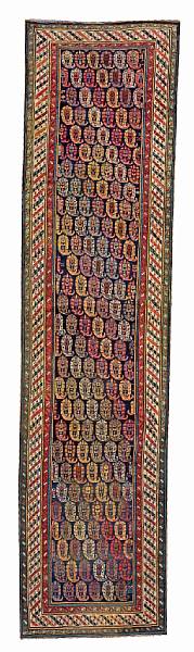 Appraisal: A Kuba runner Caucasus late th century size approximately ft