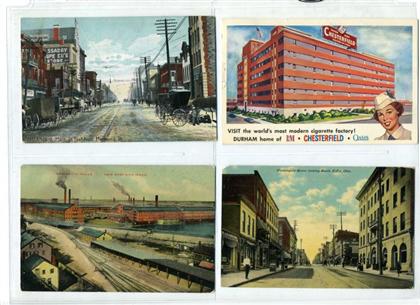 Appraisal: vol Post Card Album - Early mid th-Century Cards -