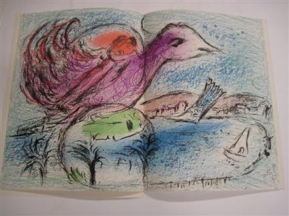 Appraisal: vols wrapper Chagall Marc illustrator Derriere Le Miroir Paris June