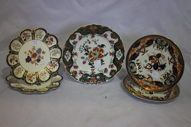 Appraisal: A PAIR OF LOBED DISHES retailed by Bailey Banks Biddle