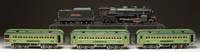 Appraisal: LIONEL STANDARD GAUGE STEAM LOCOMOTIVE E WITH WHEEL TENDER AND