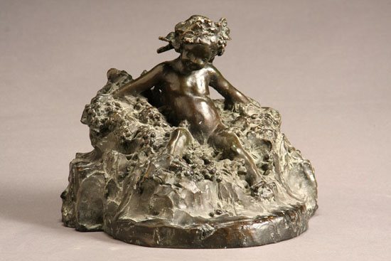 Appraisal: Lot Property from a Virginia Collection French Bronze Figure of