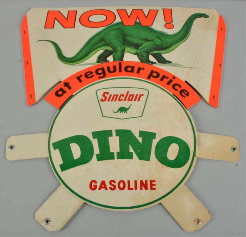 Appraisal: Lot of Sinclair Auto Dino Signs Condition Excellent Plus Size