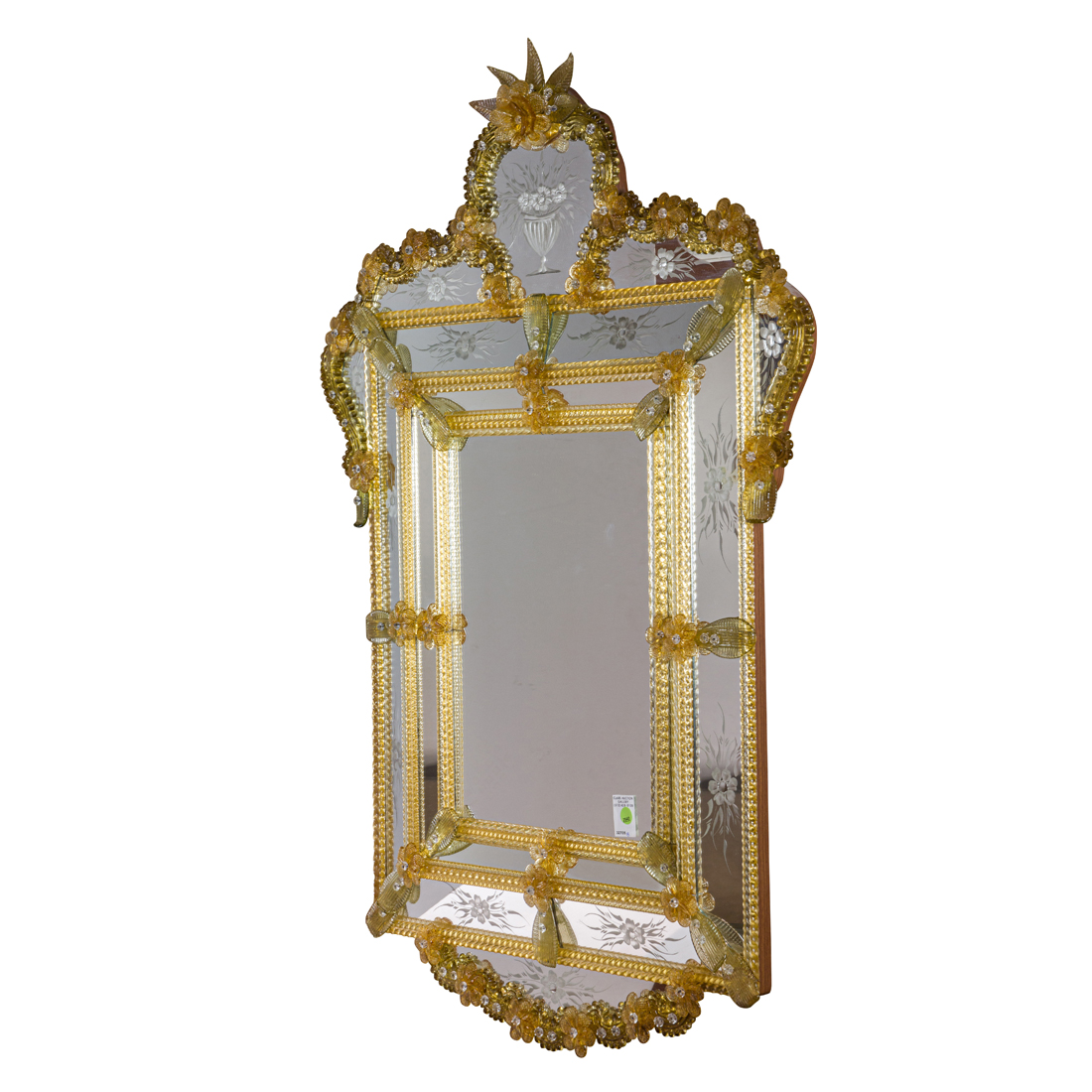 Appraisal: A VENETIAN MIRROR IN THE MANNER OF FRATELLI TOSI OF