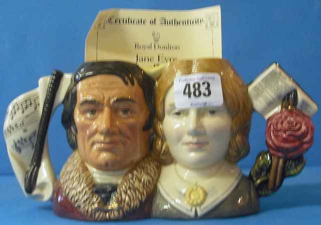 Appraisal: Royal Doulton small double headed character jug Jane Eyre and