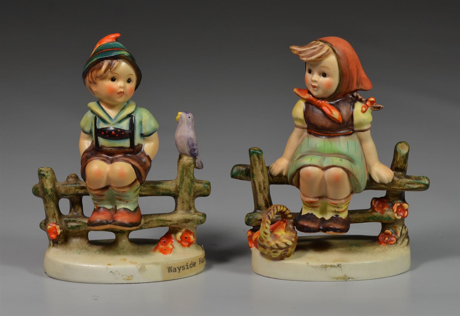 Appraisal: Goebel Hummel Figurines Wayside Harmony Just Resting all TMK- tallest