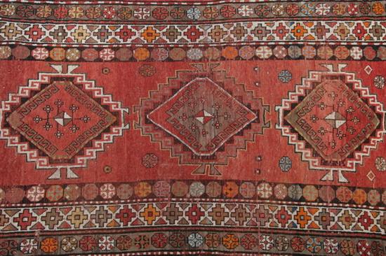 Appraisal: TURKISH RUG - ft in x ft in