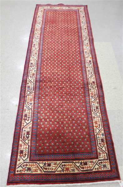 Appraisal: PERSIAN MIR SERABAND AREA RUG Seraband village region western Iran