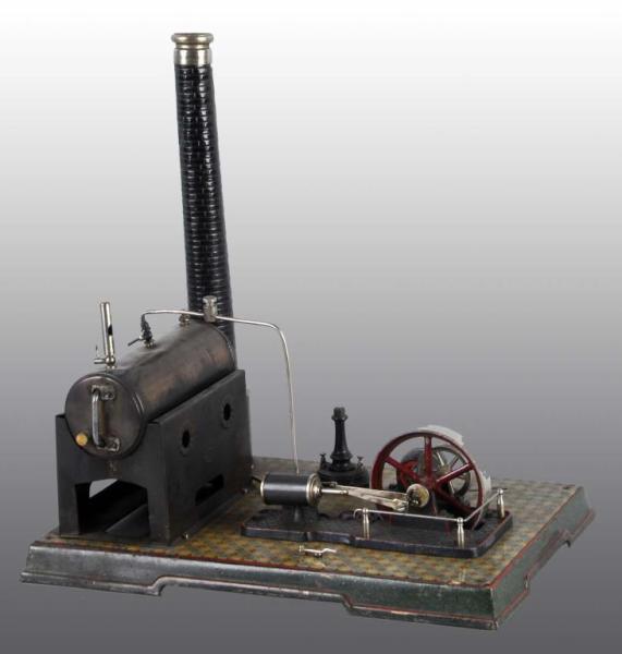 Appraisal: Falk No Horizontal Steam Engine Toy Description With dynamo and