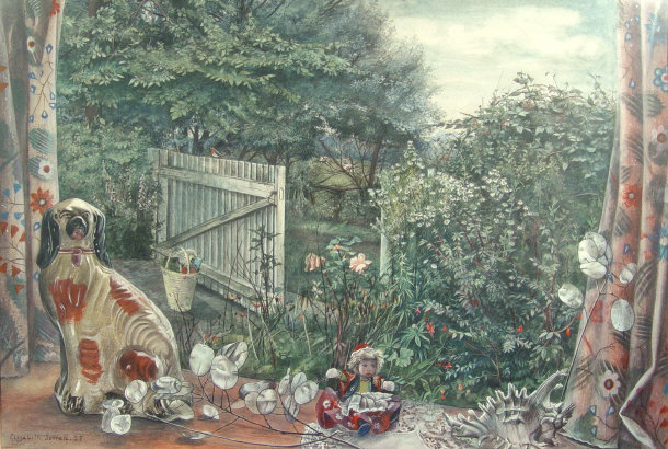 Appraisal: Elizabeth Sorrell 'Through the Window' - Watercolour of a still