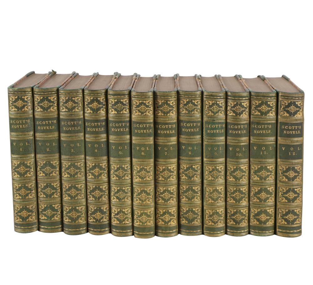 Appraisal: SIR WALTER SCOTT WAVERLY NOVELSAdam and Charles Black Edinburgh Volumes