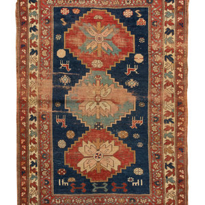 Appraisal: A Kazakh Wool Rug Circa feet x feet inches