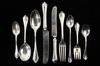 Appraisal: CASED STERLING FLATWARE SET - Service for Twelve pc set