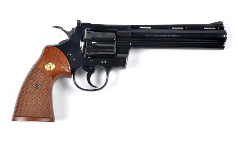 Appraisal: Colt Python Double Action Revolver Serial K This revolver was