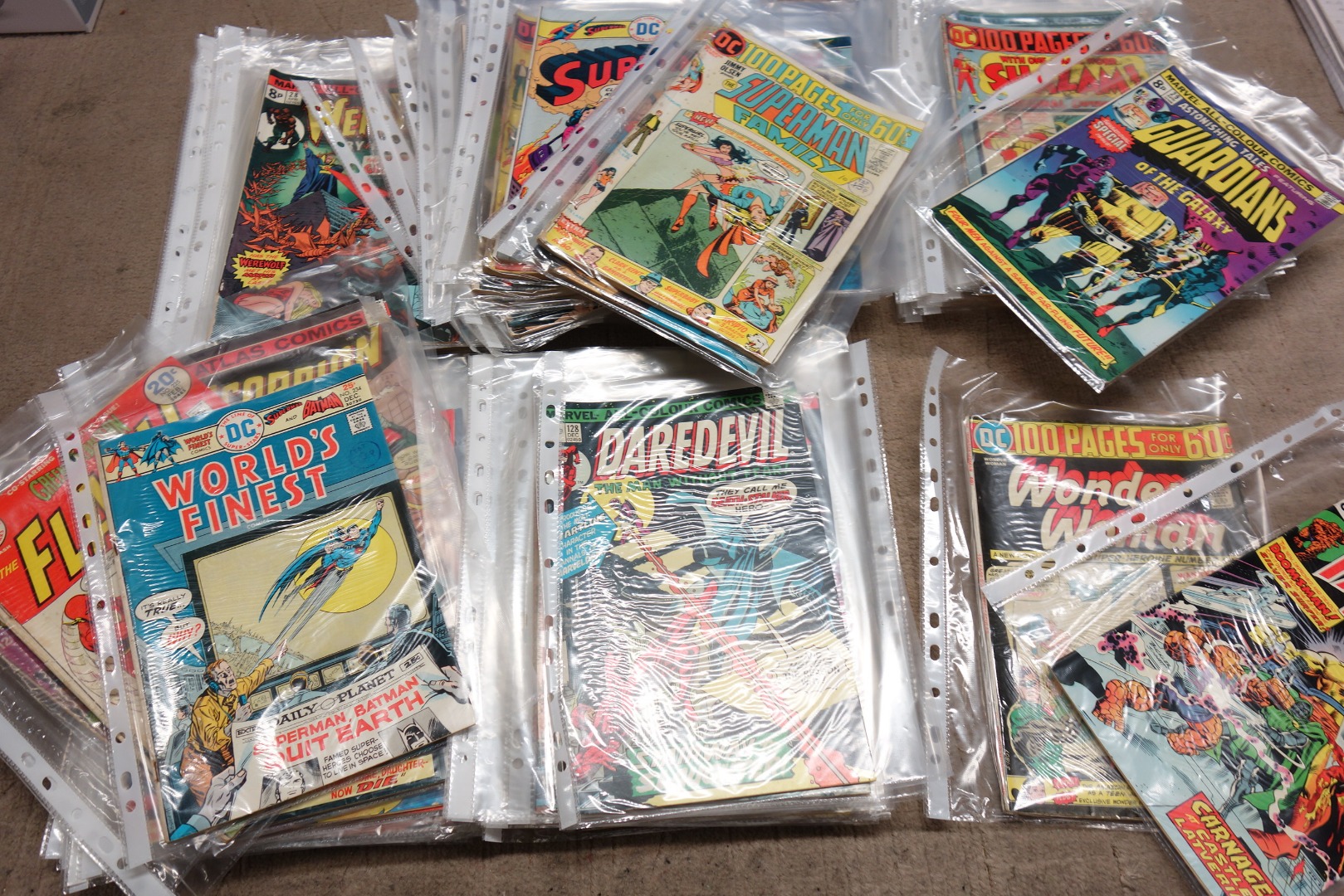 Appraisal: COMICS - Marvel Flash Batman Superman etc approx s