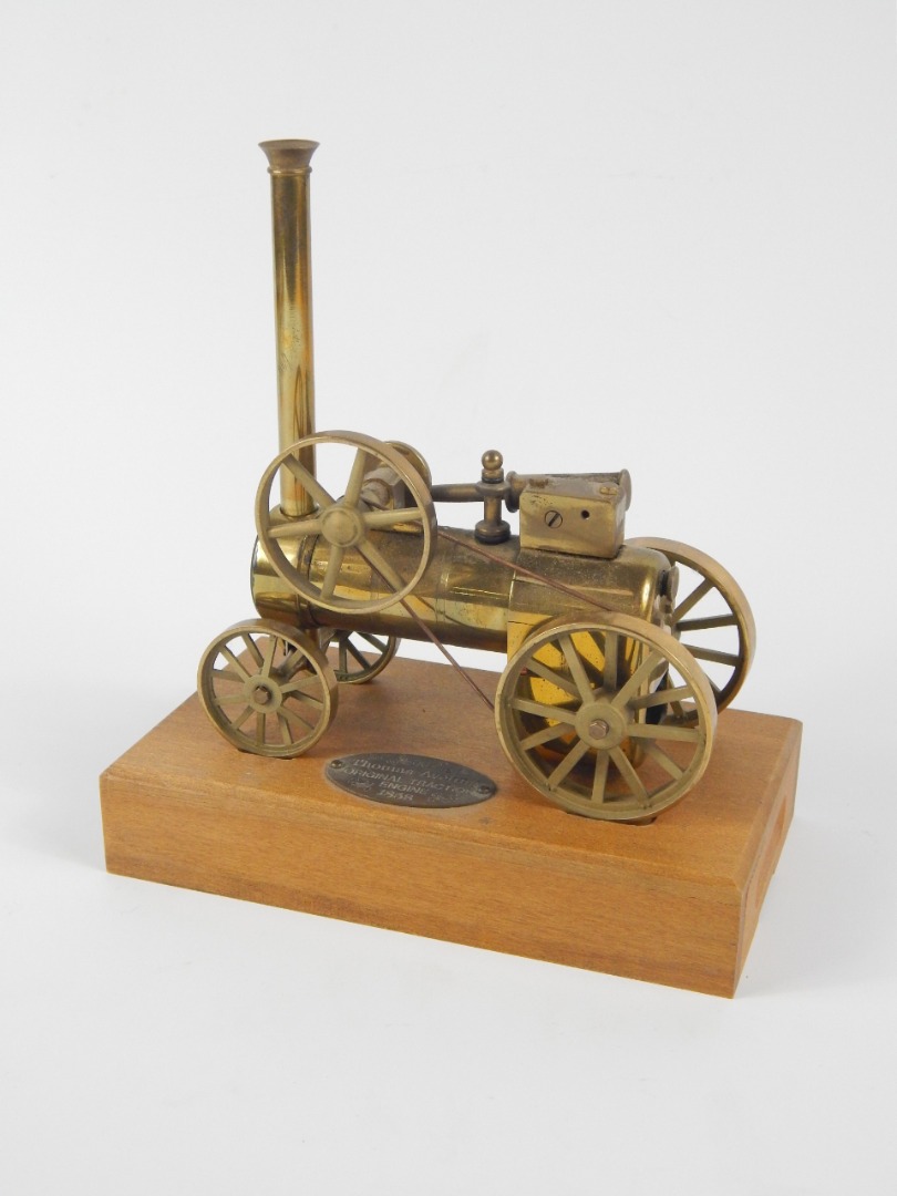 Appraisal: A thC miniature table model of a Thomas Aveling traction