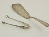 Appraisal: STERLING LOT - Two piece lot of sterling serving items