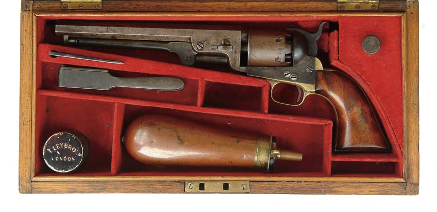 Appraisal: EARLY CASED COLT MODEL LONDON NAVY Cal SN Early London