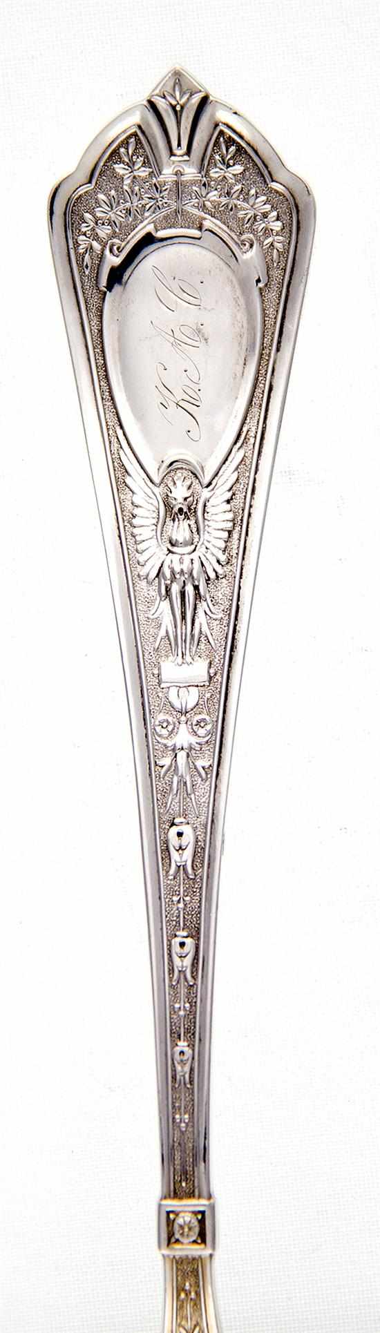 Appraisal: Schulz Fischer Cleopatra pattern sterling flatware and serving pieces California