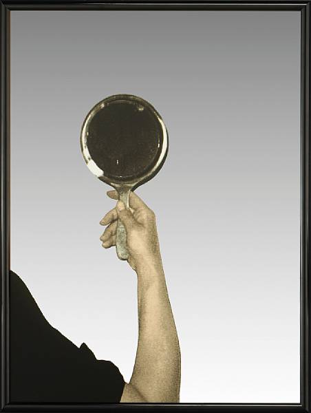 Appraisal: Michelangelo Pistoletto Italian born Untitled Mirror s Silkscreen printed in