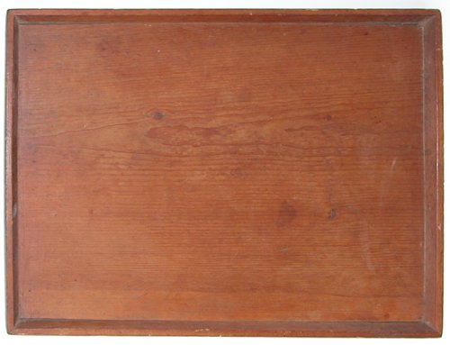 Appraisal: Artist th century Title American Pine Wood Sorting Tray Date