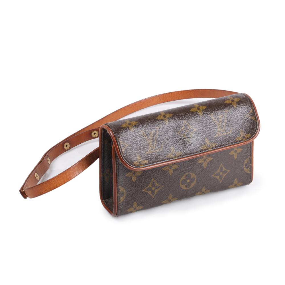 Appraisal: Louis Vuitton Florentine monogram canvas waist bag coated canvas with