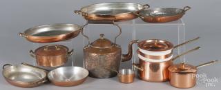 Appraisal: Copper cookware