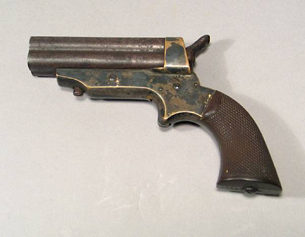 Appraisal: A Sharps Model A four-barrel pepperbox pistol Serial no caliber