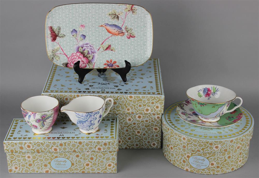 Appraisal: ASSORTMENT OF WEDGWOOD TEAWARES IN THE CUCKOO TEA STORY AND