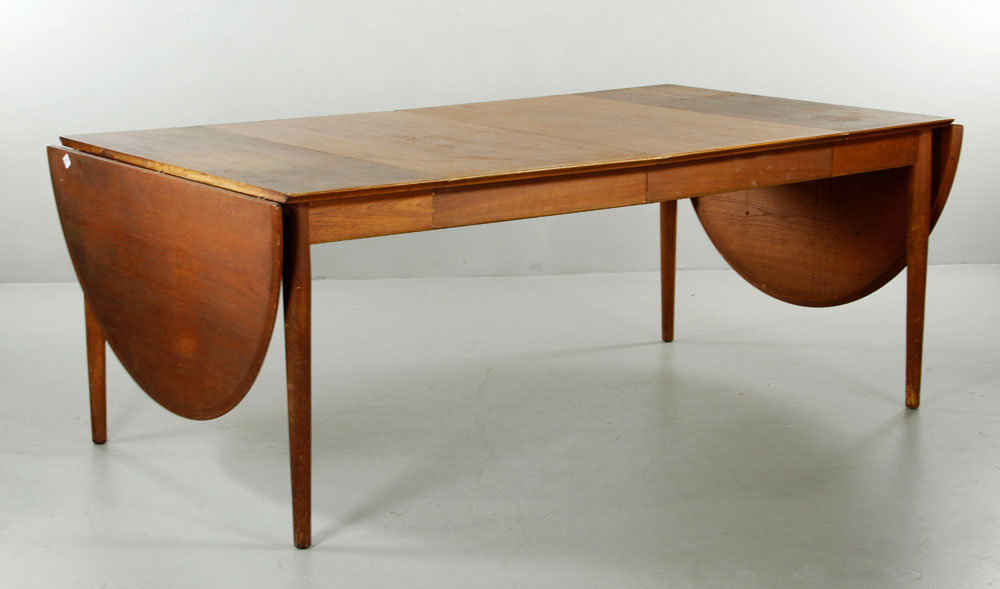 Appraisal: - Tanier for Mobler Dining Table Mid th century George