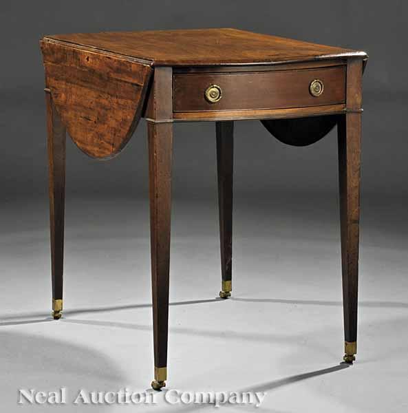 Appraisal: A George III Mahogany Pembroke Table late th c rectilinear