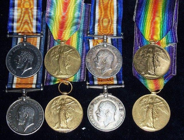 Appraisal: British War and Victory Medals - a pair Pte J