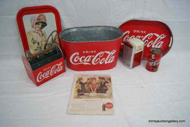 Appraisal: Group of Coca Cola Collectible ItemsThis is for a group