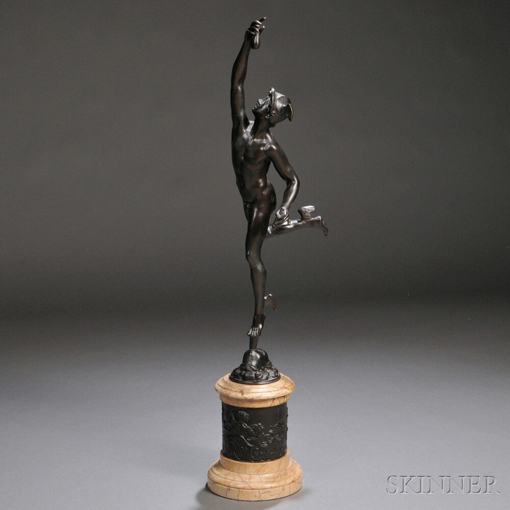 Appraisal: Grand Tour Bronze of Mercury th century after Giambologna on