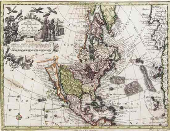 Appraisal: MAP SEUTTER MATTHAEUS A group of two hand-colored engraved maps