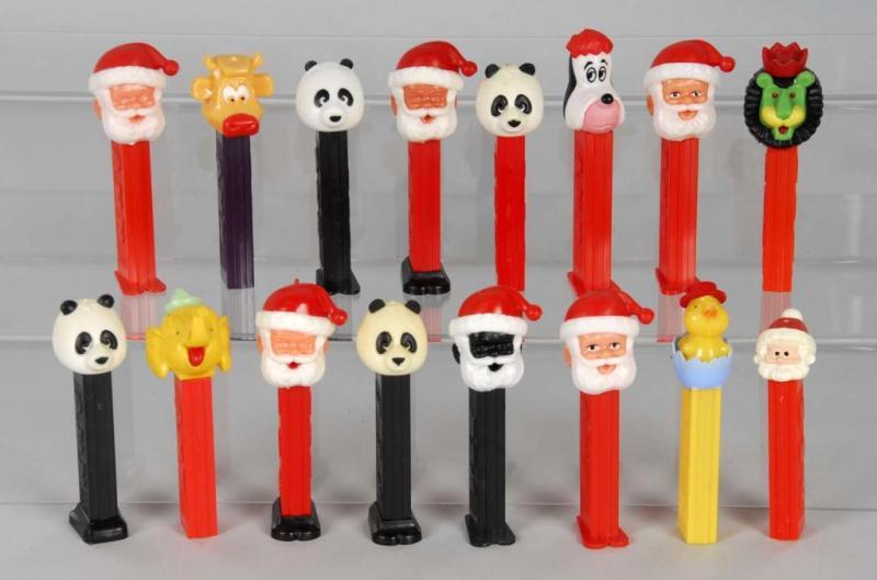 Appraisal: Lot of Assorted Pez Dispensers Condition Near Mint Plus