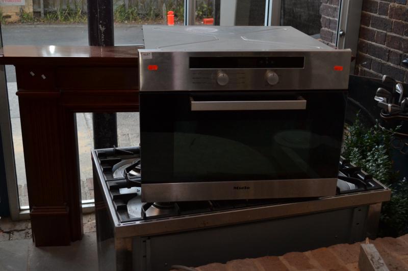 Appraisal: ILVE FIVE BURNER OVEN AND MIELE OVEN ILVE FIVE BURNER